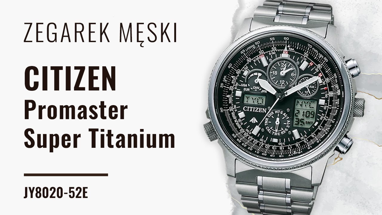 Zegarek Citizen Pilot Promaster Titan JY8020-52E | Zegarownia.pl