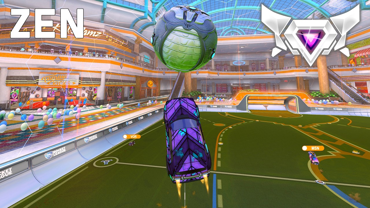 ZEN Rocket League Gameplay (SSL 2v2)