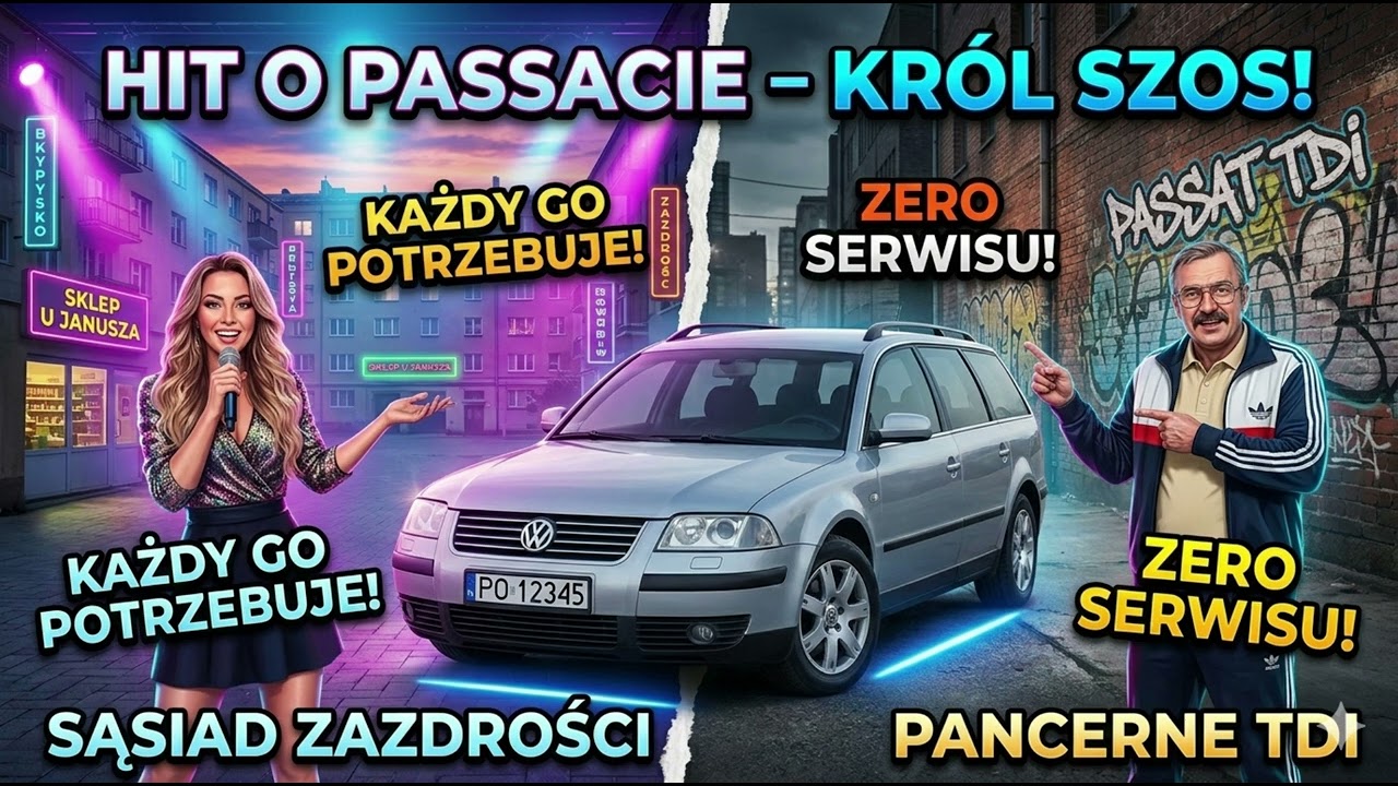 XRECORDS- KRÓL SZOS (Hit o Passacie TDI) 🚗 NOWOCZESNY POP x RAP | Sąsiad Zazdrości 2026 🔥