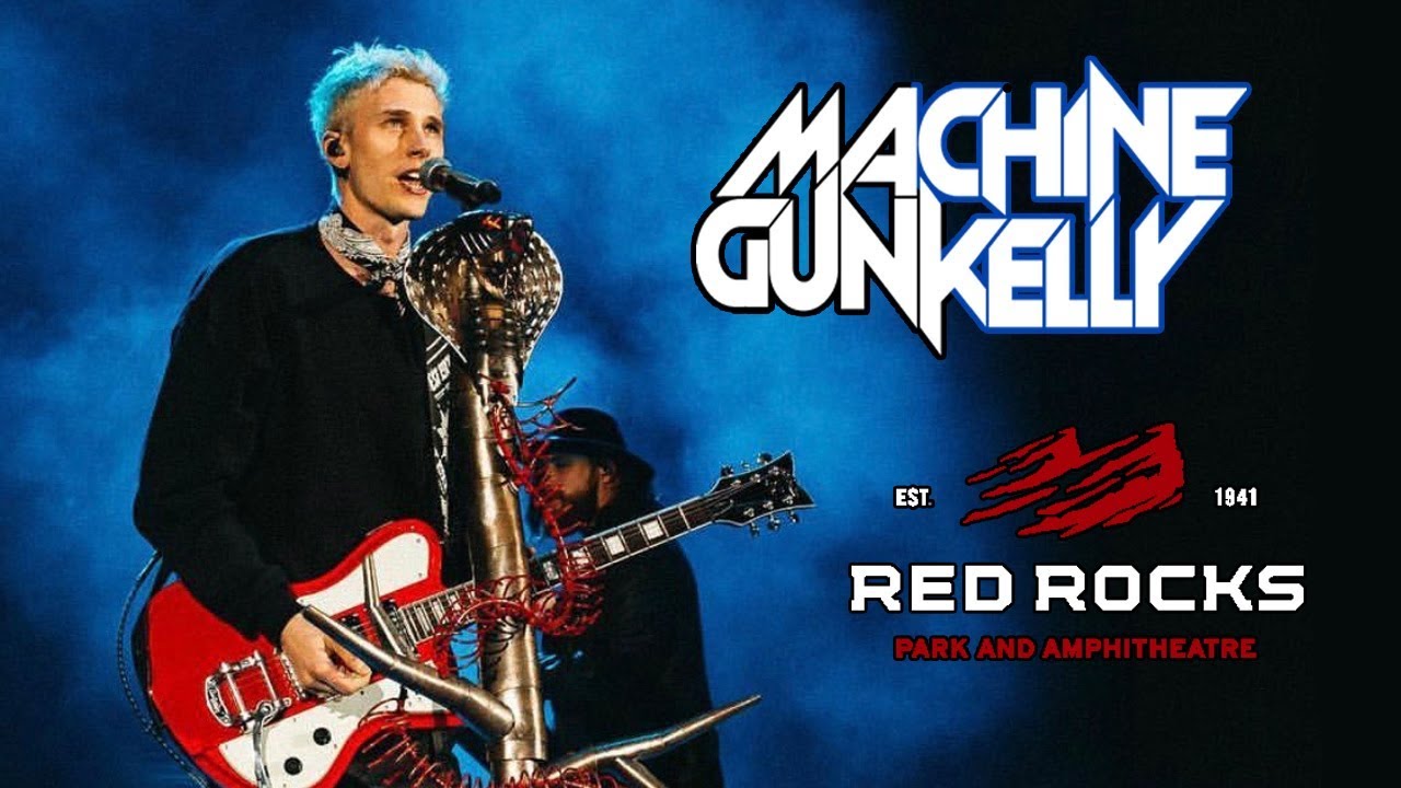 MACHINE GUN KELLY LIVE AT RED ROCKS AMPHITHEATRE!! | FULL SET & FRONT ROW