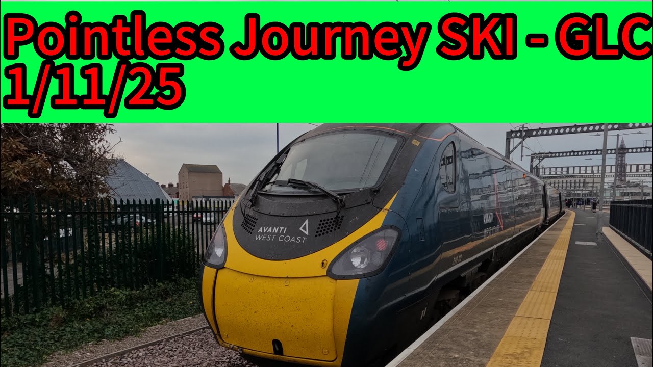 Pointless Journey: Skipton to Glasgow via London (1/11/25)