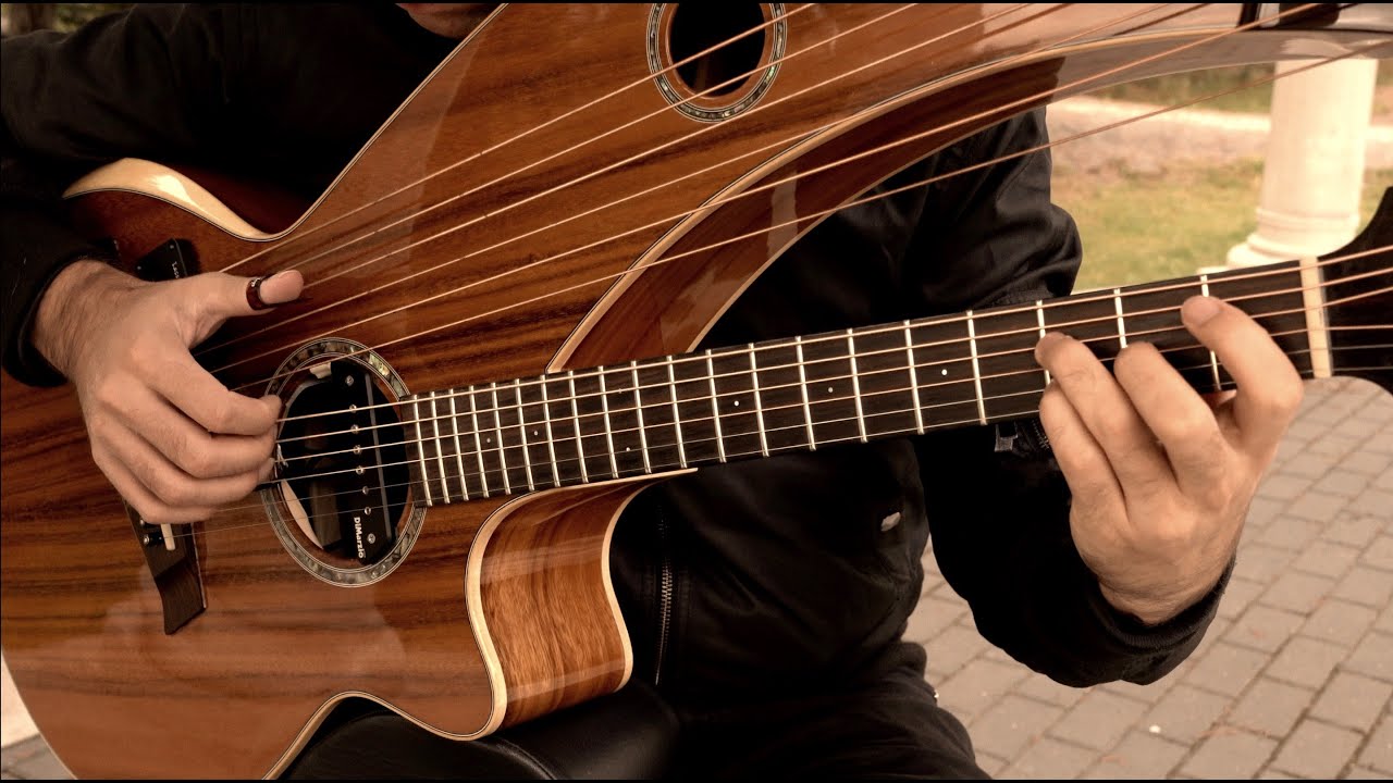 Capricho Arabe (Francisco Tárrega) - Harp Guitar Arrangement - Jamie Dupuis