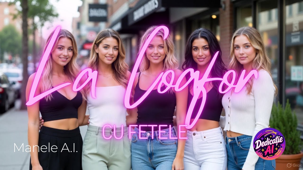 LA COAFOR CU Fetele - DedicatieAIManele  Feminine Girl Power Bârfe Cafea Râs Dansantă Sistem Tare