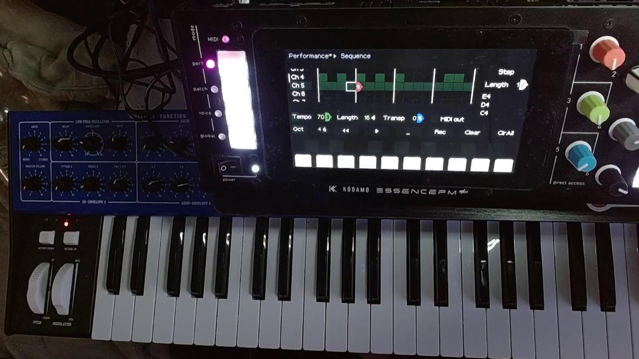 KODAMO ESSENCE FM Firmware Update 7 1st play