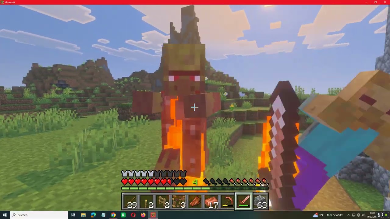 Minecraft aber wenn ich sterbe beende ich das video!