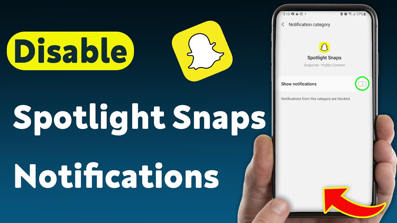 How To Disable Spotlight Snaps Notifications On Snapchat (Updated)