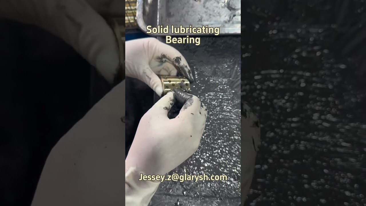 🔧Stop Over-Lubricating! These Self-Lubricating Brass Bearings Work Better with Zero Oil #bearing