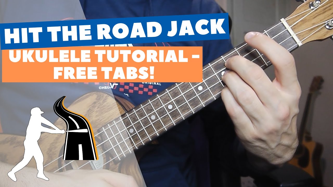 Hit The Road Jack - Ukulele Tutorial - Chords+Melody - Free Tabs