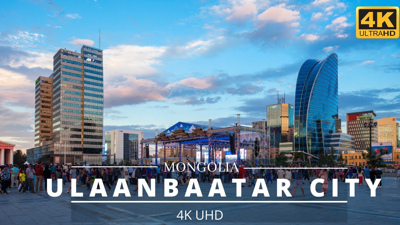 Ulaanbaatar 4K Drone Video |  Capital of Mongolia | Cinematic Aerial Shots