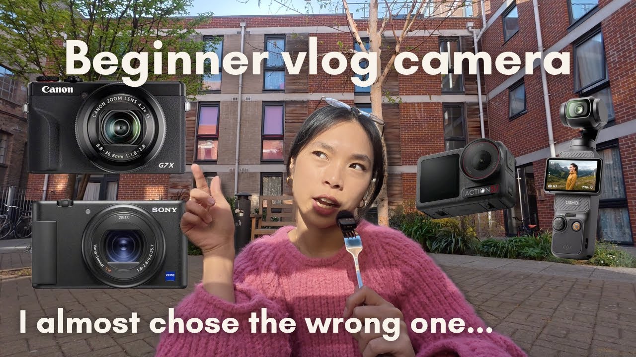 Best beginner vlog camera | Canon G7x, Sony ZV-1, Osmo Pocket 3, Action 5 Pro