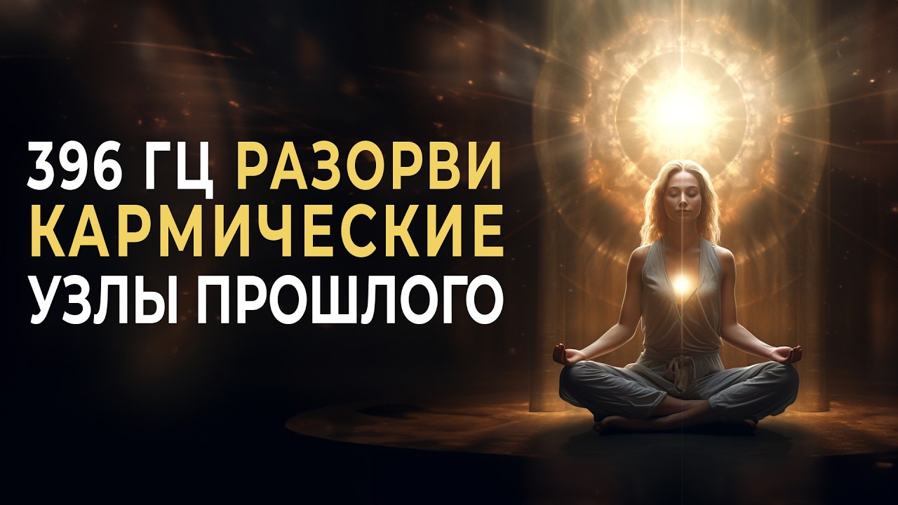 396 Гц | Сжигание Кармических Узлов: Музыка для Разрыва Уз Кармы и Освобождения от Прошлого