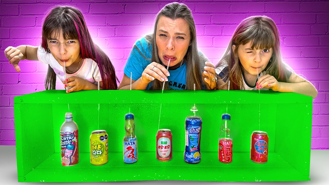QUEM ACERTAR MAIS SABORES DAS BEBIDAS JAPONESAS EXÓTICAS VENCE! - DESAFIO