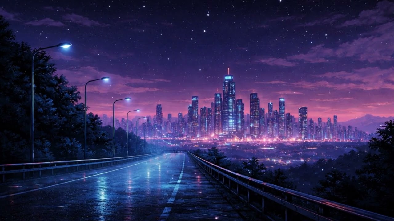 Some Nights You Just Keep Driving — Ambient Synthwave for Night Drives