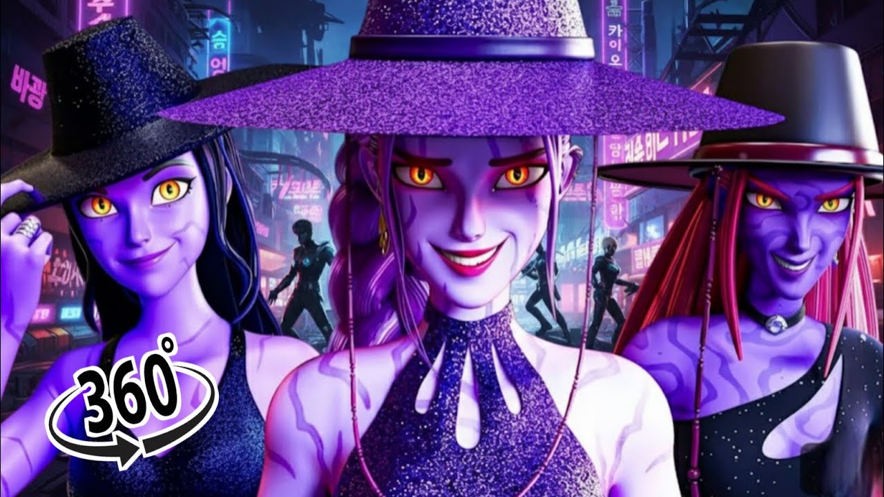 Find All Hidden Kpop demon hunters girls in 360&deg;