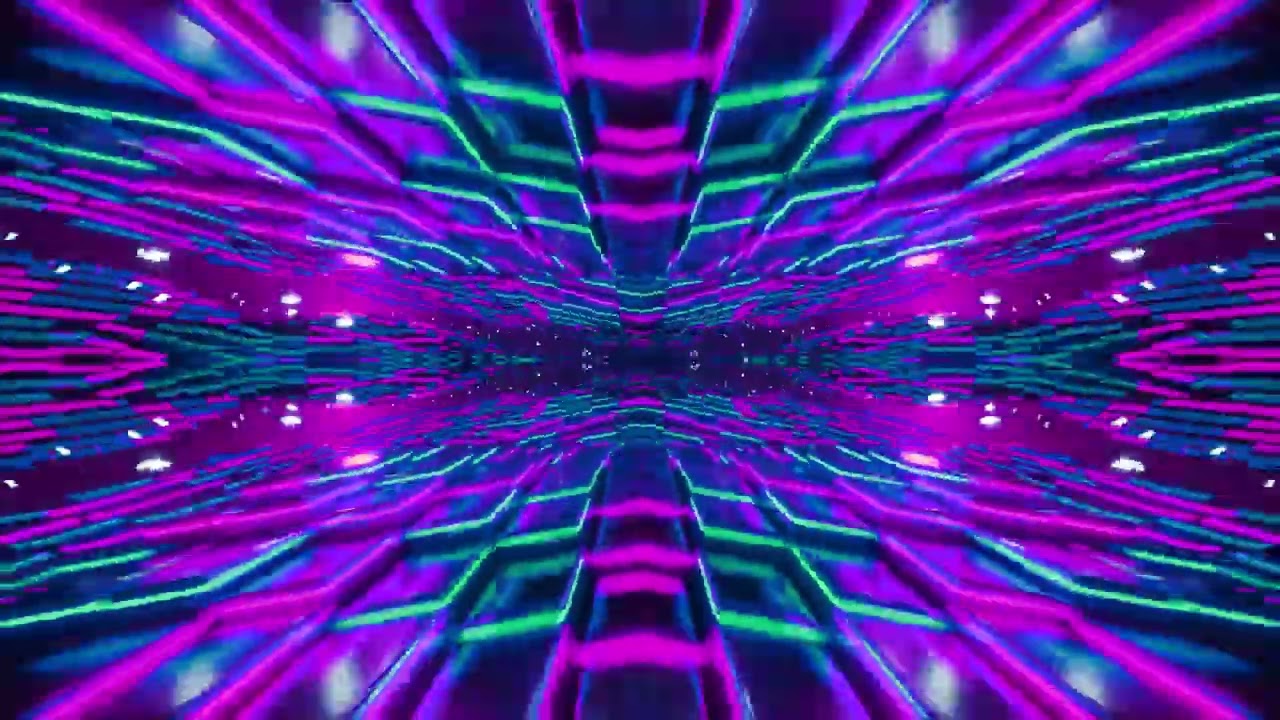 [4K] Trippy Big Screen Visuals - VJ Loop