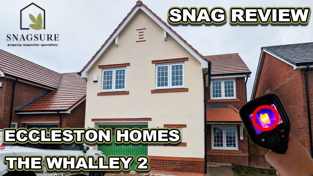New-build Snag inspection of a 4 bedroom Eccleston Homes - The Whalley 2