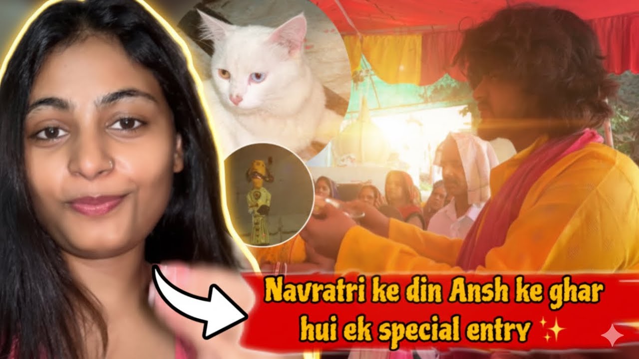 “Navratri Mein Aaya Pyara Sa Billa 😻 | Ansh Ke Ghar Ka Naya Mehmaan! 