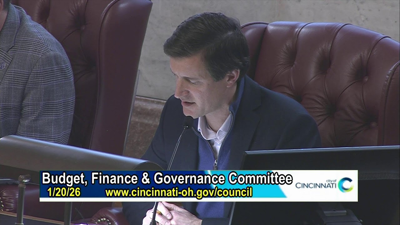 Budget, Finance & Governance Committee Meeting - 1/20/26