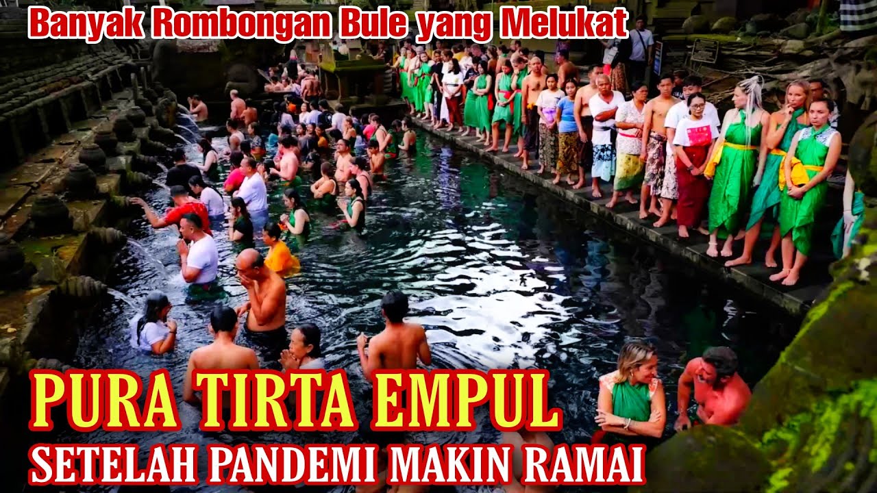 PURA TIRTA EMPUL TAMPAK SIRING BALI‼️PURA YANG MEMILIKI MATA AIR SUCI | WISATA FAVORIT BULE DI BALI