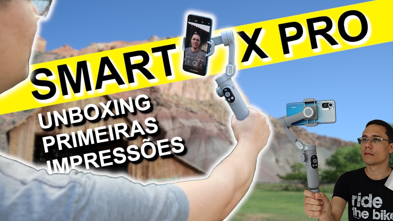 Smart X Pro | O Melhor Gimbal Barato !!!! | Gimbal Aochuan Axnen | UNBOXING E PRIMEIRAS IMPRESSÕES