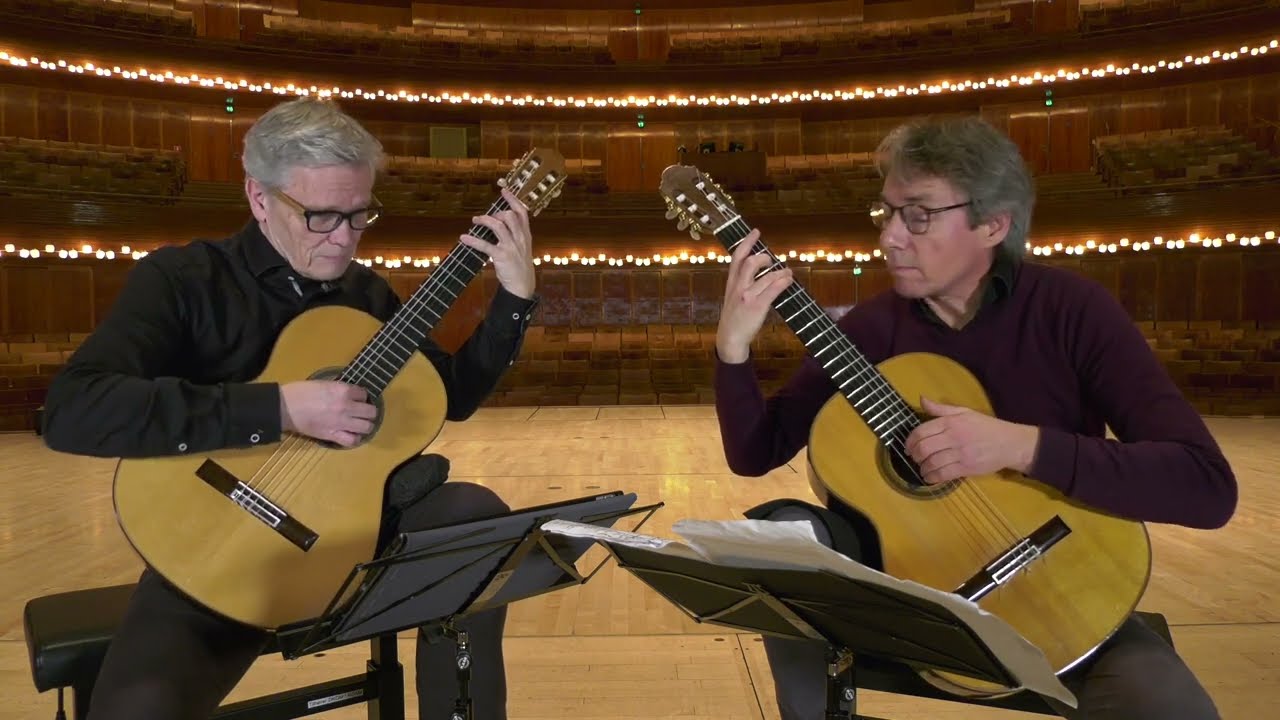 Wasser und Rosen for two guitars. Per Nørgåd 1997