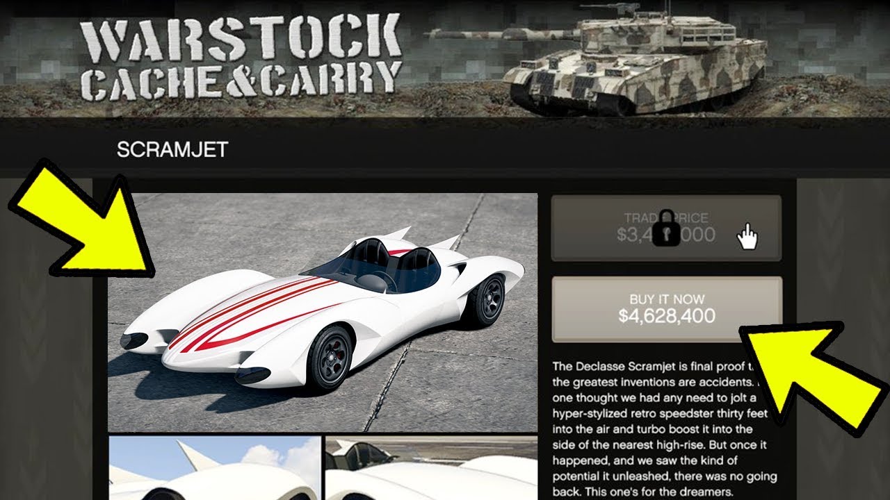 GTA 5 ONLINE NEW SCRAMJET WEAPONIZED CAR RELEASING TO GTA ONLINE & MORE! (GTA 5 Update)