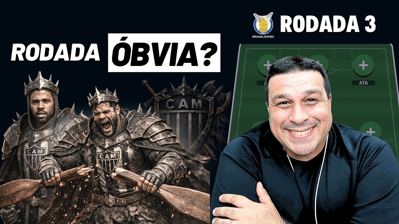 RODADA 3 - Cartola 2026 &ndash; AN&Aacute;LISE COMPLETA, DICAS E ESCALA&Ccedil;&Atilde;O