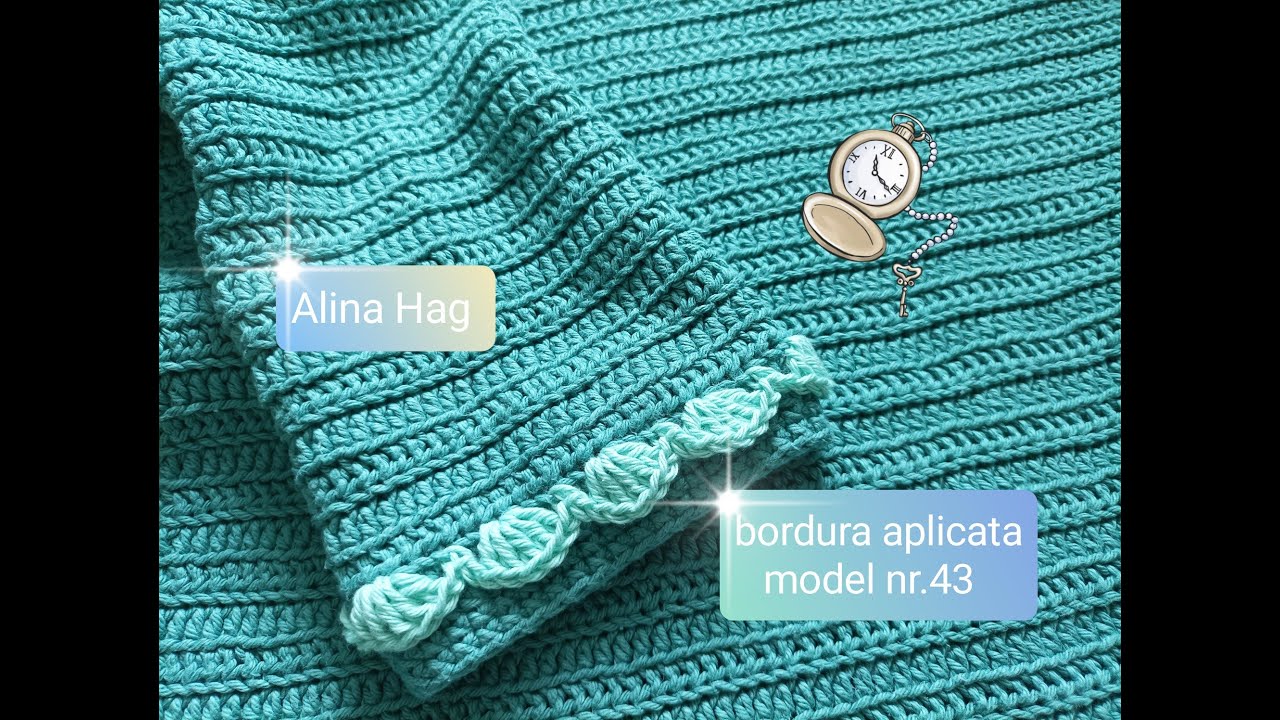 bordura aplicata (model nr. 43)