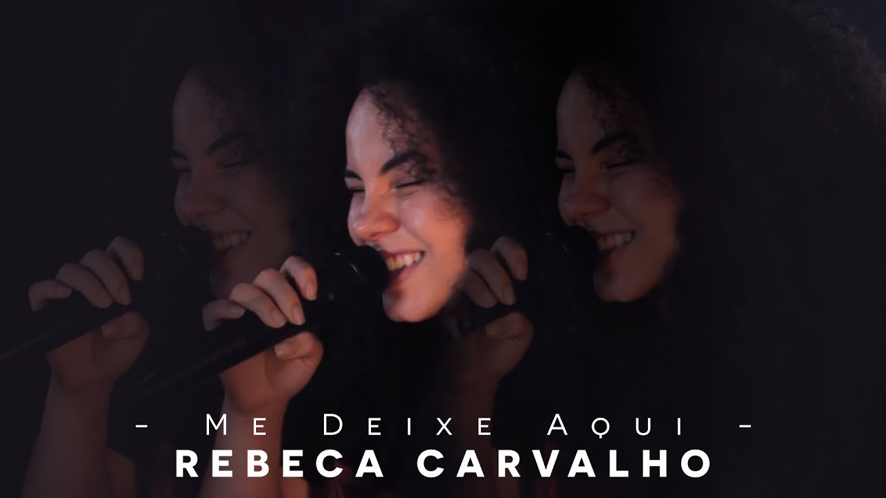 Rebeca Carvalho - Me Deixe Aqui | Preto no Branco - Cover