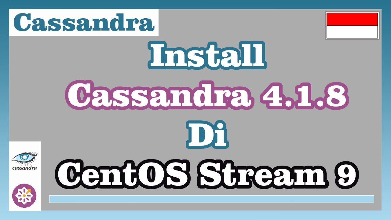 Install Apache Cassandra 4.1.8 di CentOS Stream 9