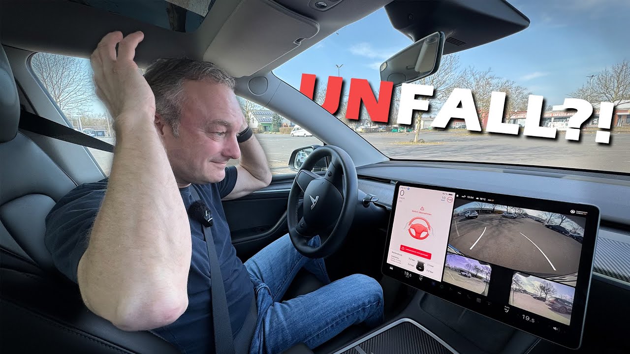 Tesla Autoparken - gef&auml;hrliche Fehler im Test!