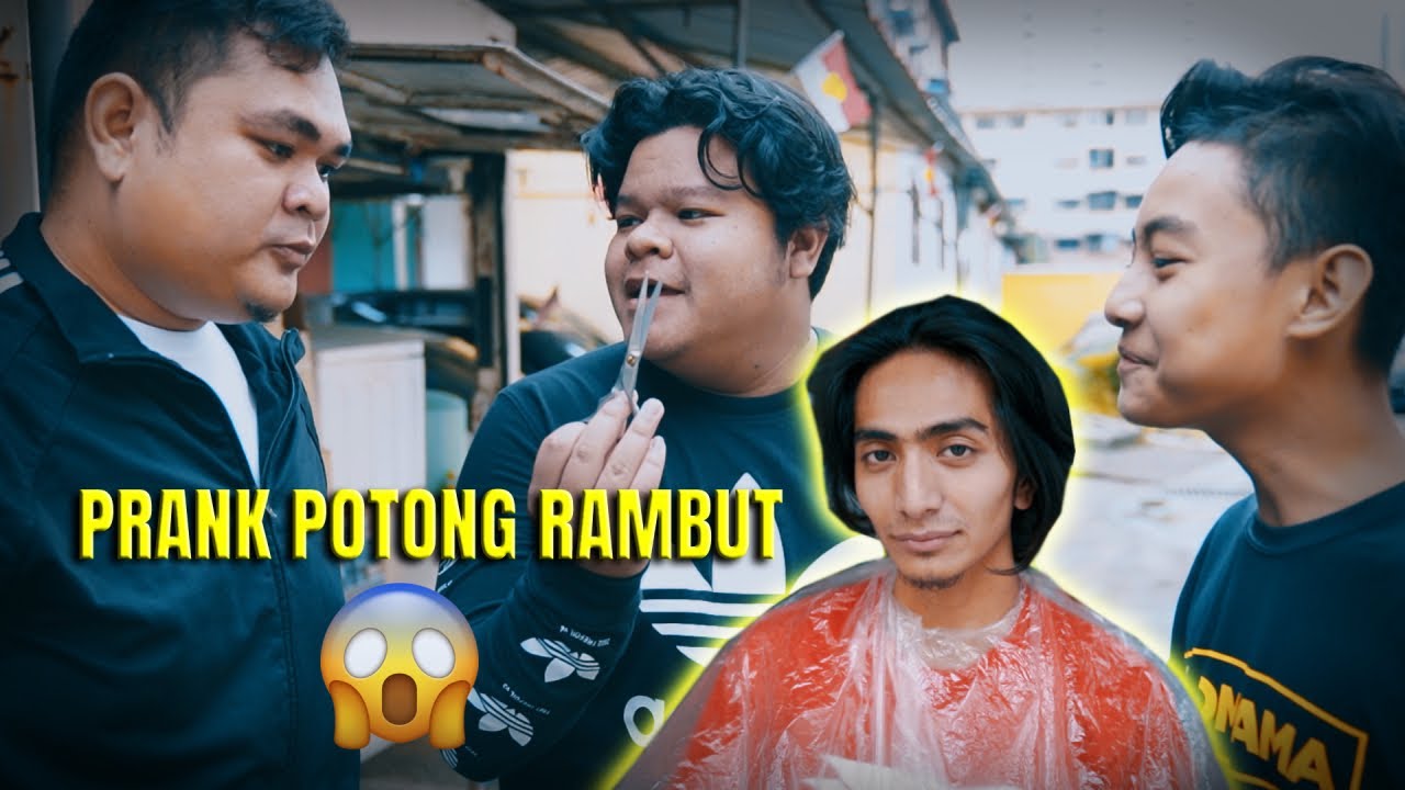 Ayie Floor88 kena Prank potong rambut di set penggambaran Hutang 2D