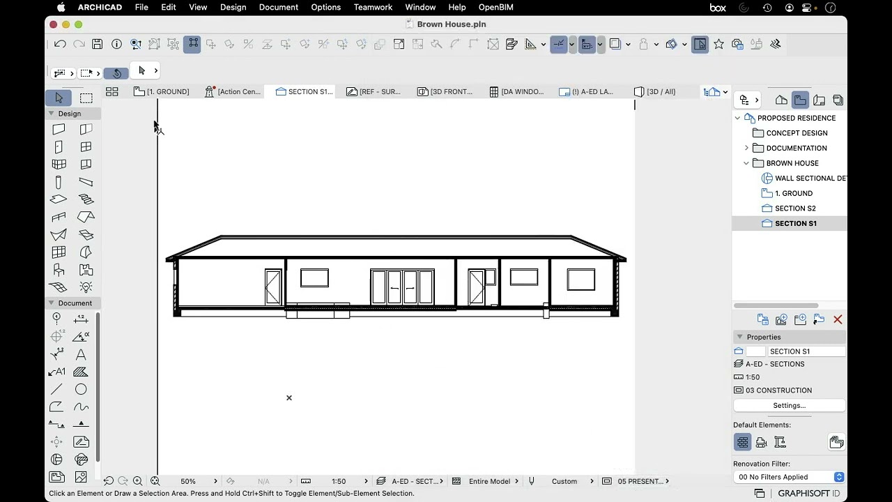 ARCHICAD 25 SECTIONS