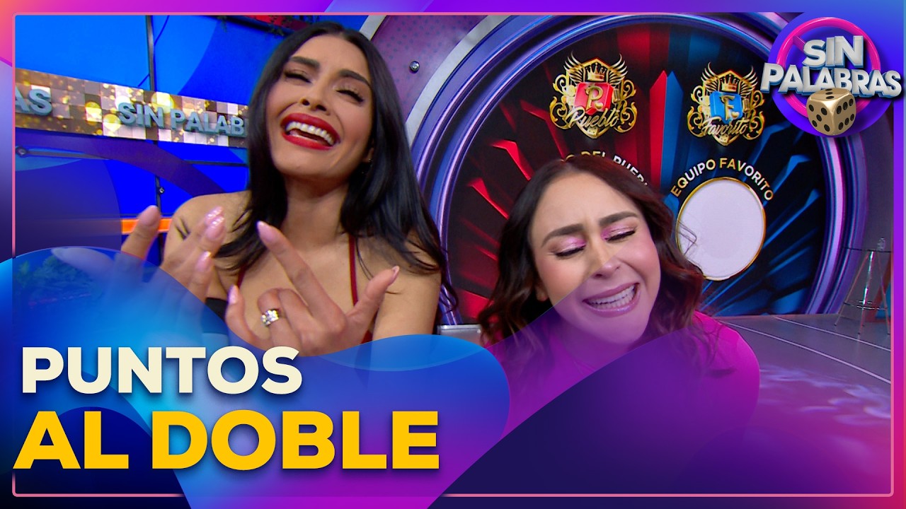 Sin Palabras🎲🕹️ | ¡Viviann y Kristal contra el Favorito! Había puntos dobles 😱2️⃣ | Venga La Alegría