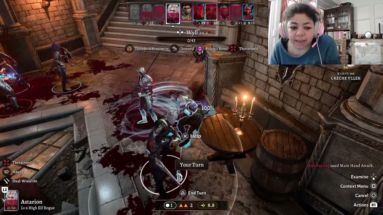 Short-ish clip of the HARDEST fight I've ever had to think my way through