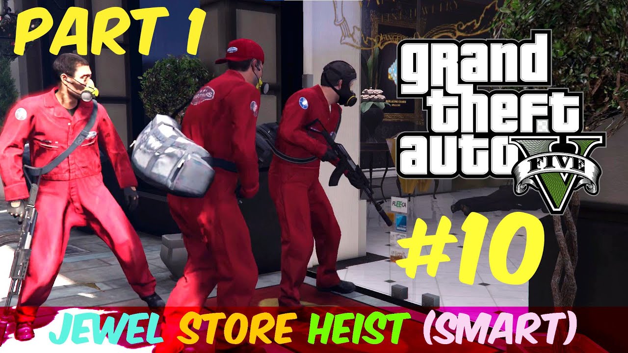 Smart Jewellery Heist Planning | GTA 5 Hindi Dubbed Gameplay Part 1