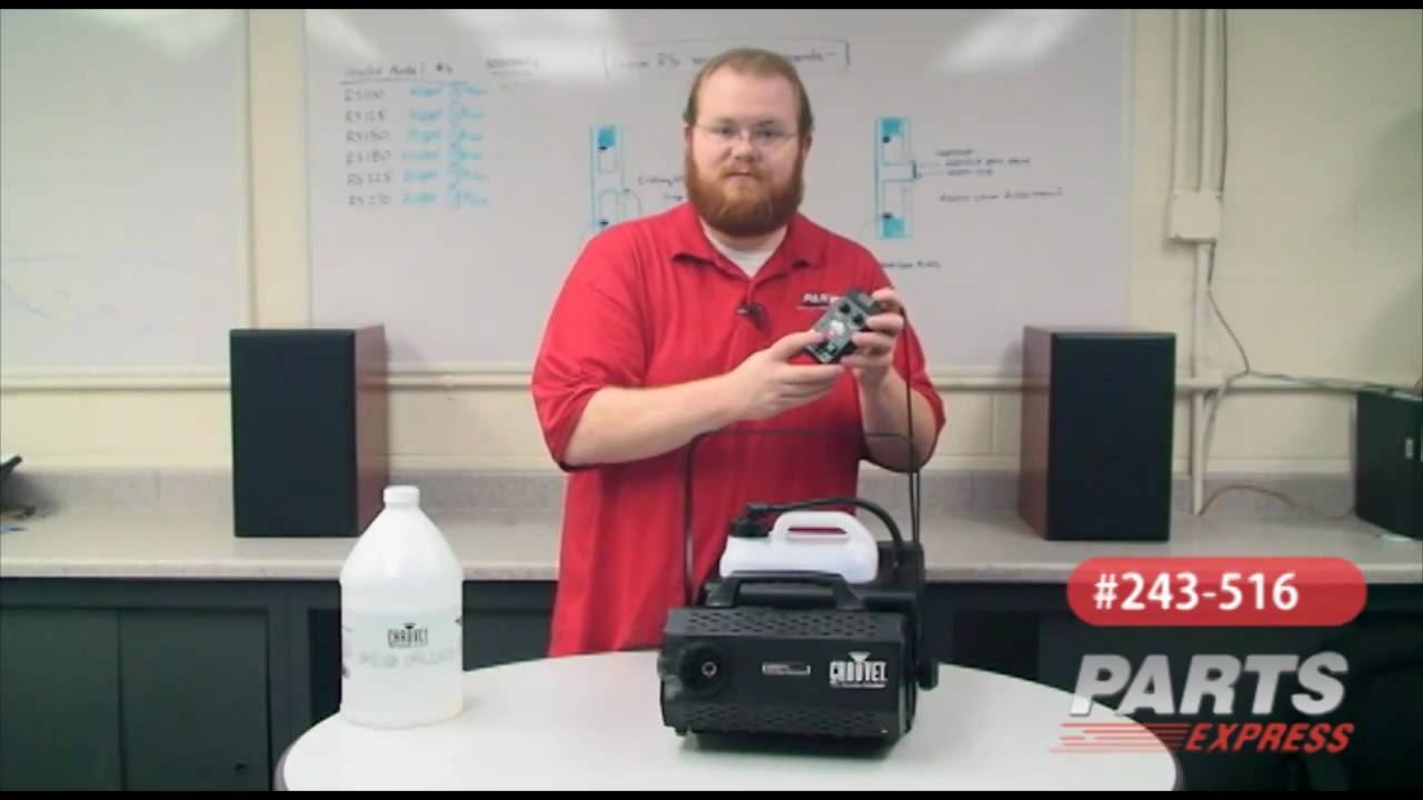 Chauvet Hurricane H1800 FLEX Fogger with Remote 25,000 CFM
