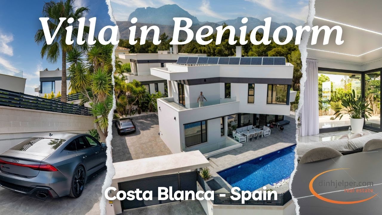 Incredible Luxury Villa by the Beach in Benidorm