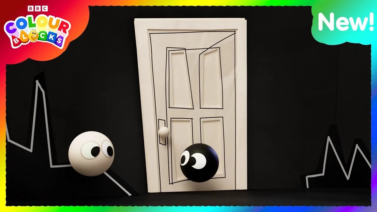 ⚫⚪ Preto e Branco! | Episódio Completo - T1 E18 | Colourblocks Brasil