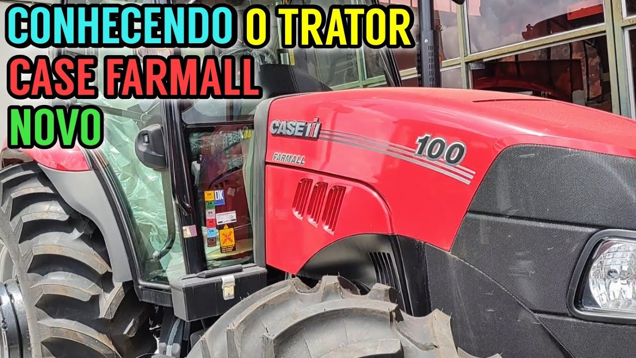 Olhando tratores novos CASE Farmall 80, 90 e 100 CV, Qual comprar?