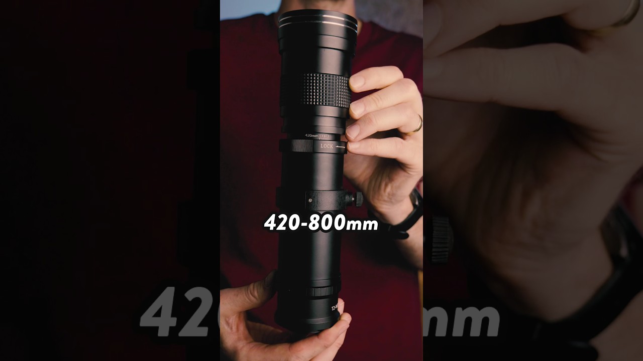 Super Telephoto Lens FOR &pound;30!?