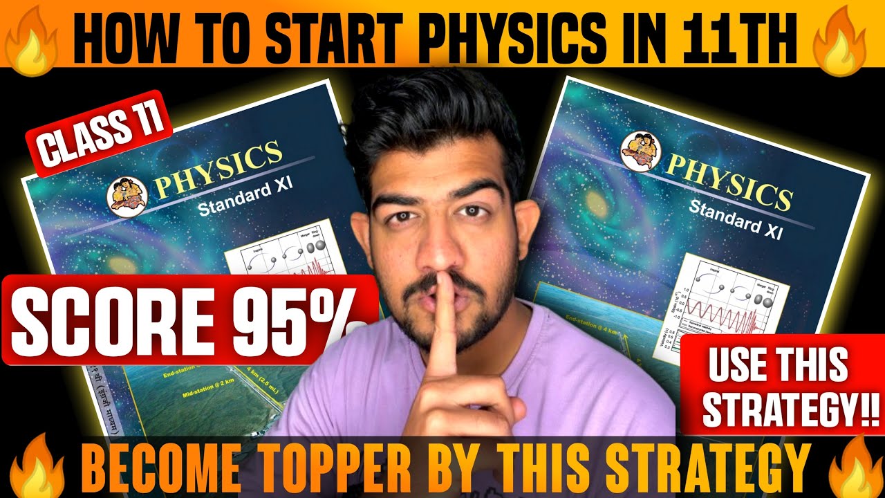 How to STUDY PHYSICS for CLASS 11th | how to study class 11 physics | JEE NEET CET BOARDS | SBWB