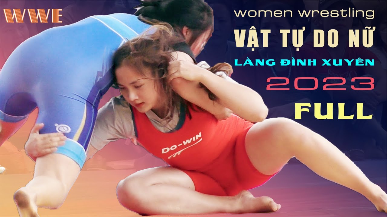 Vật Nữ, Women wrestling - Những trận đấu cực kỳ đẹp mắt của các đô nữ tranh Huy chương thôn Tế Xuyên