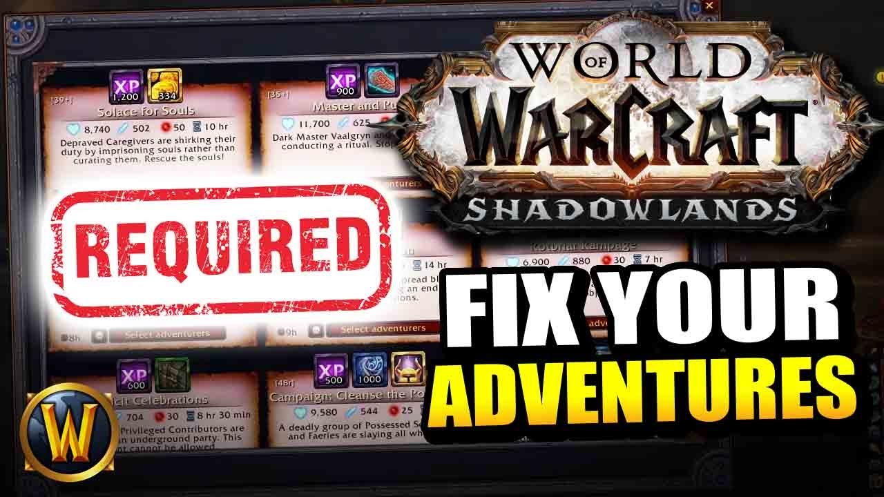 ОБЯЗАТЕЛЬНЫЙ аддон для вашего стола заданий в Shadowlands!!
