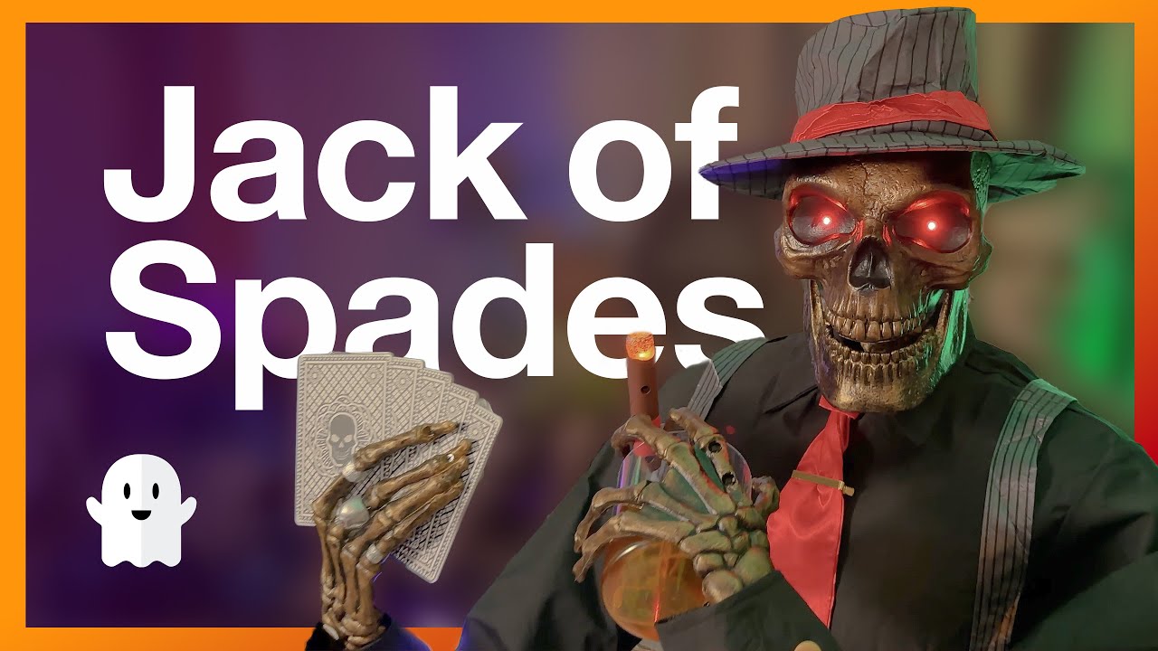 Jack of Spades Animatronic Halloween Decoration from Home Depot - Unboxing, Assembly & Review