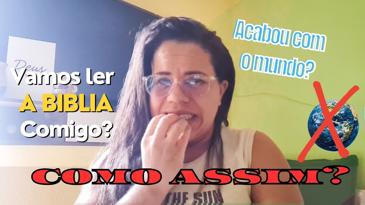 ICOMO O MUNDO ACABOU? LIvro de Gênesis. Capítulos 5 e 6