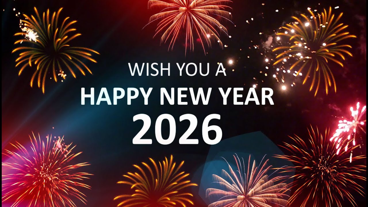 С Новым 2026 годом! 🎆 Популярная зацикленная песня и видеопоздравление с наилучшими пожеланиями!