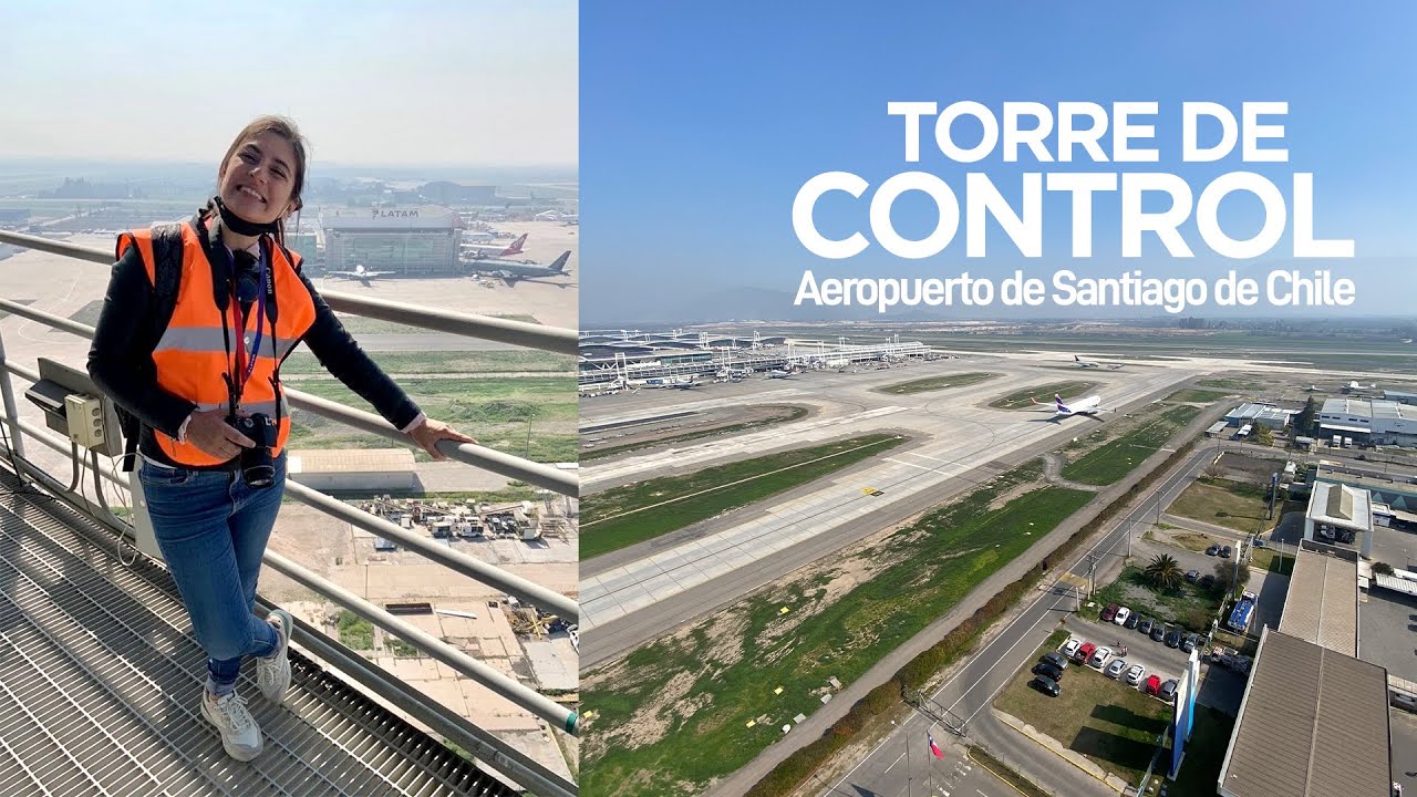✈️ VISITANDO LA TORRE DE CONTROL DEL AEROPUERTO DE SANTIAGO DE CHILE 🇨🇱  SPOTTER DAY 2022 📸