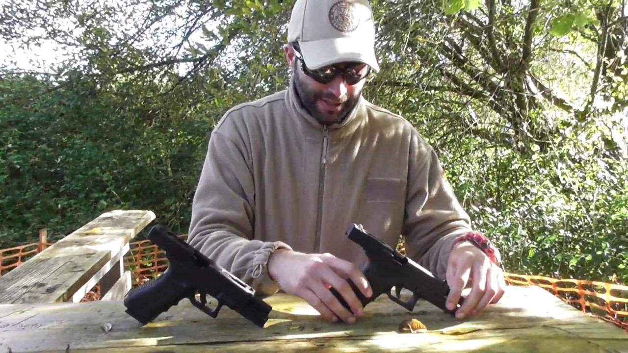 Glock 18c marui vs WE Airsoft North Custom