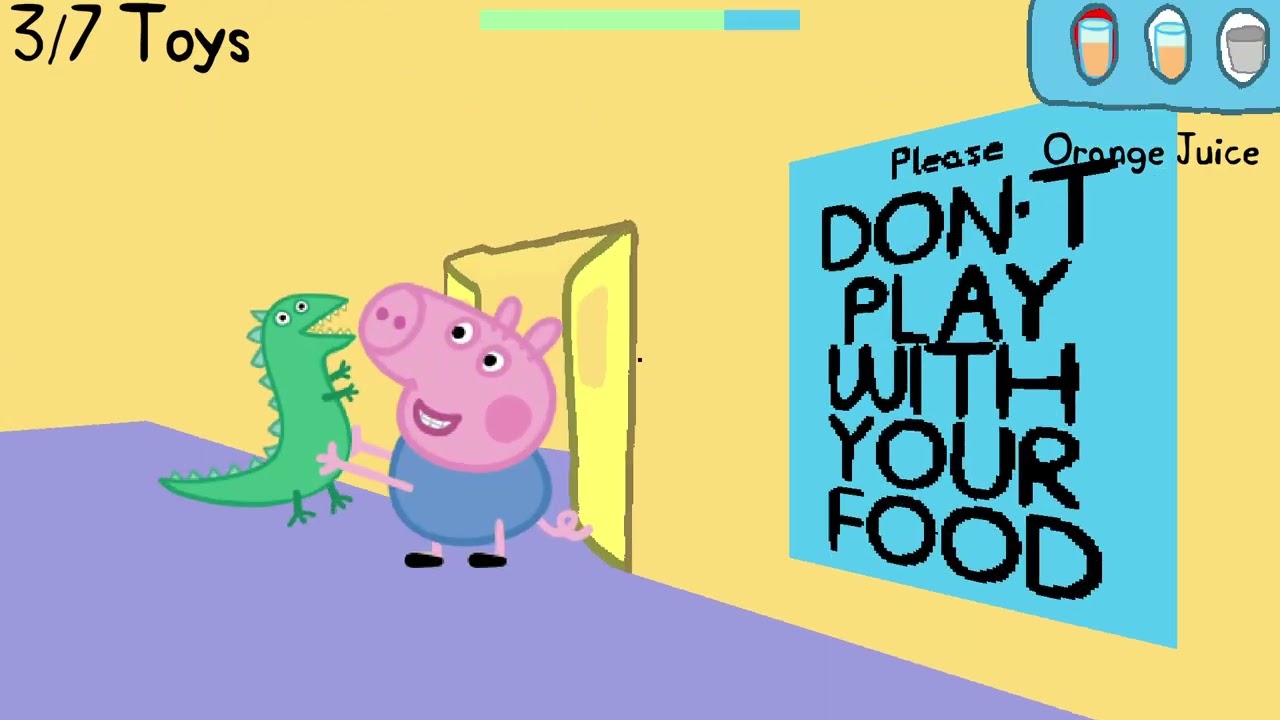 Мод Baldi's Basics для Peppa Pig's Basics